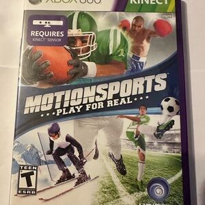 Xbox 360 Kinect MotionSports Game CIB